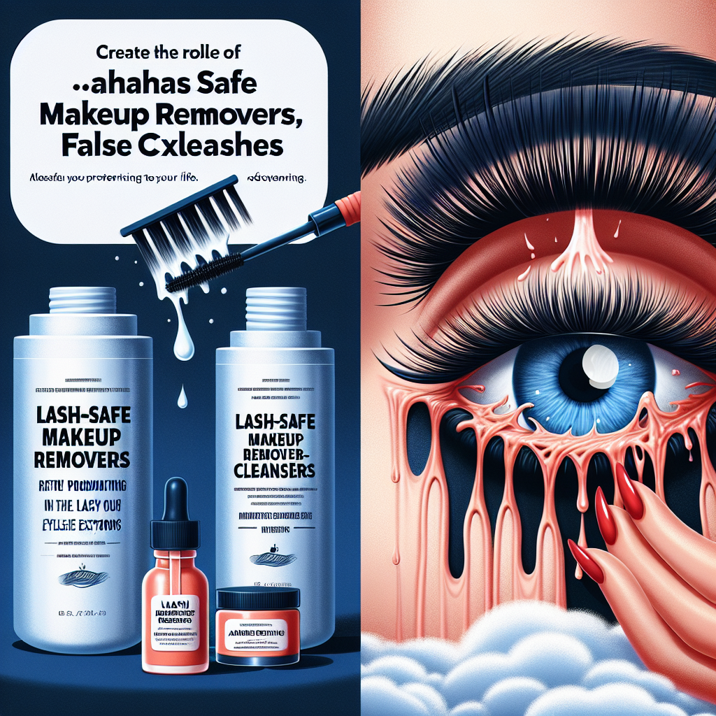 Can You Discuss The Role Of Lash-safe Makeup Removers And Cleansers In Preserving False Eyelashes?