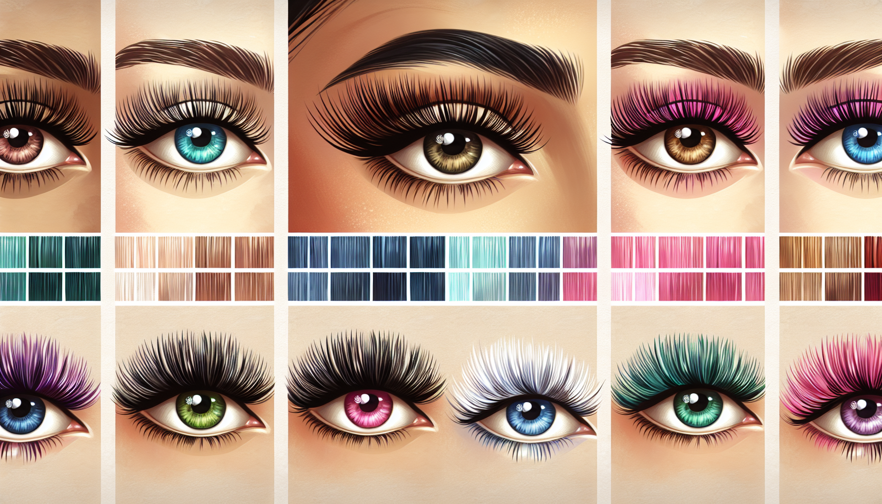 Are Colored False Eyelashes Suitable For Everyday Wear, And How Do I Choose Them?