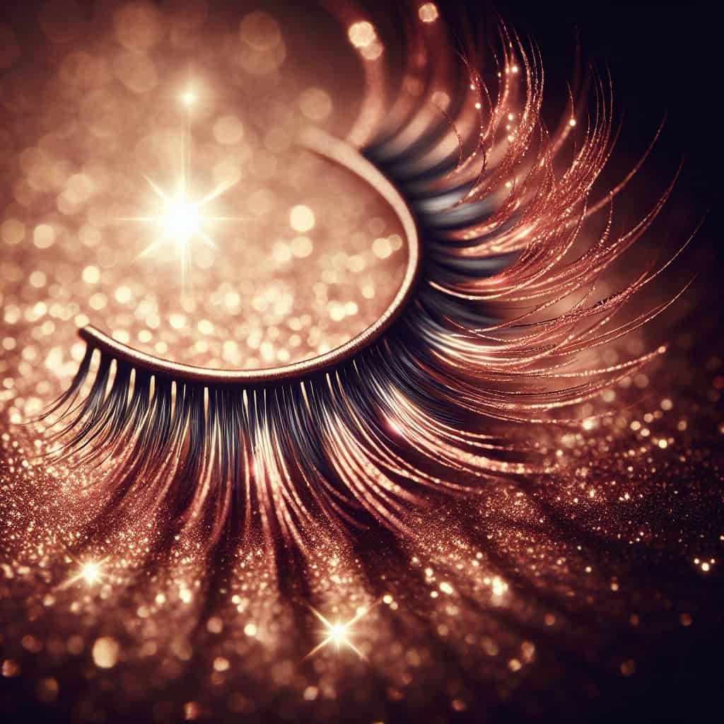 Rose Gold Radiance Eyelash