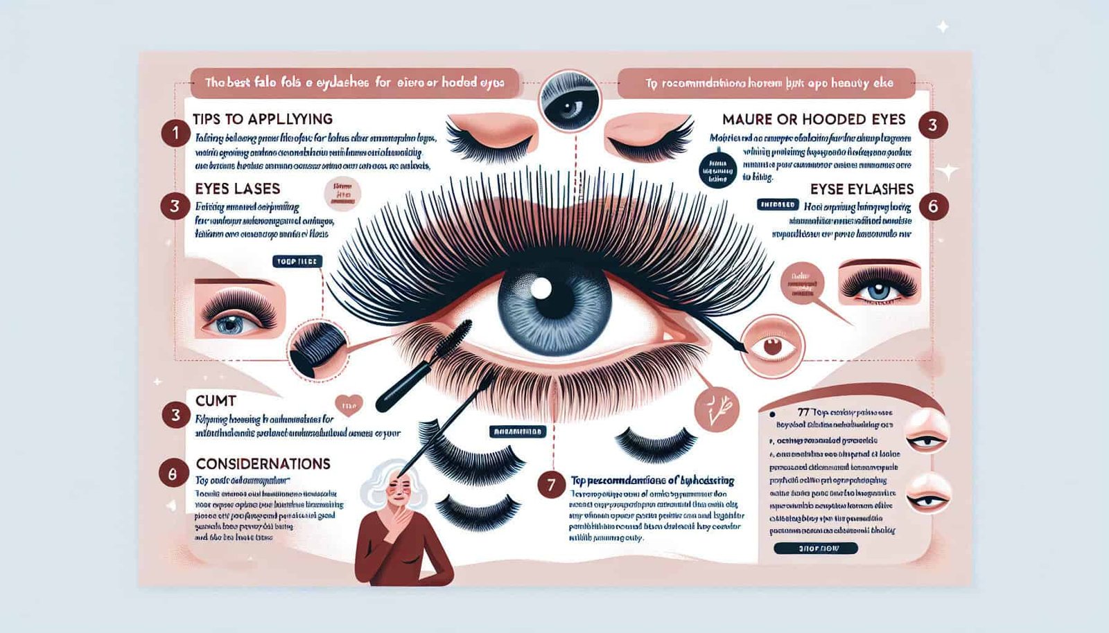 What Are The Best False Eyelashes For Mature Or Hooded Eyes?