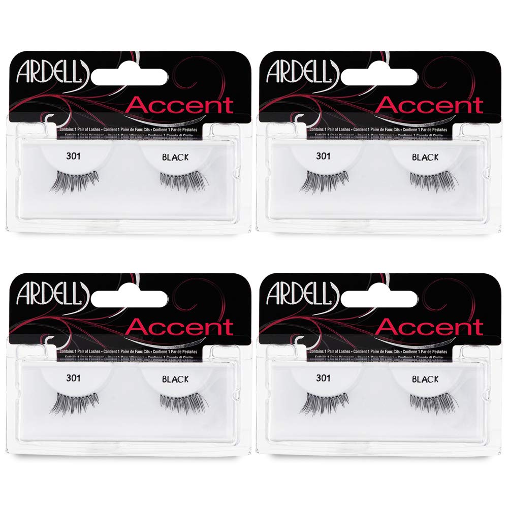 Ardell Accent Lashes 301, 4 Pack