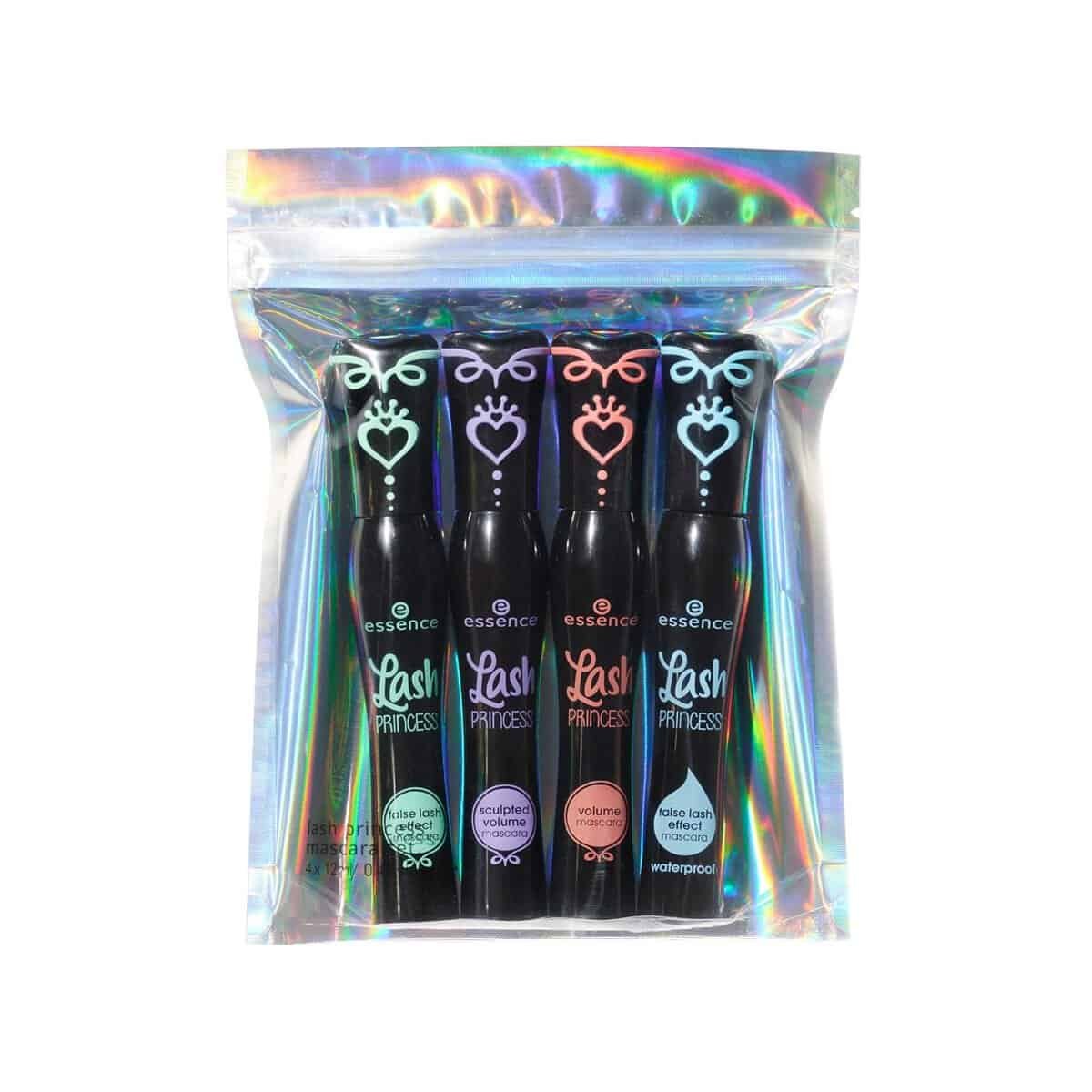 essence | Lash Princess Mascara Gift Set | Gluten  Cruelty Free | Black (MIXED 4-Pack)