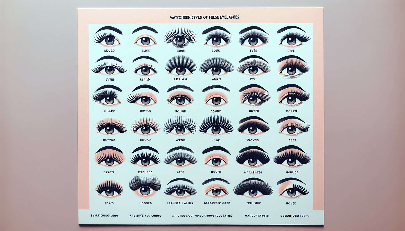 How Do I Match The Style Of False Eyelashes With Different Makeup Looks?