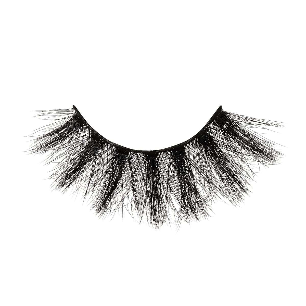 KISS Lash Couture Faux Mink 3D Matte False Eyelashes, Matte Velvet, 16 mm, Includes 1 Pair Of Lash, Contact Lens Friendly, Easy to Apply, Reusable Strip Lashes