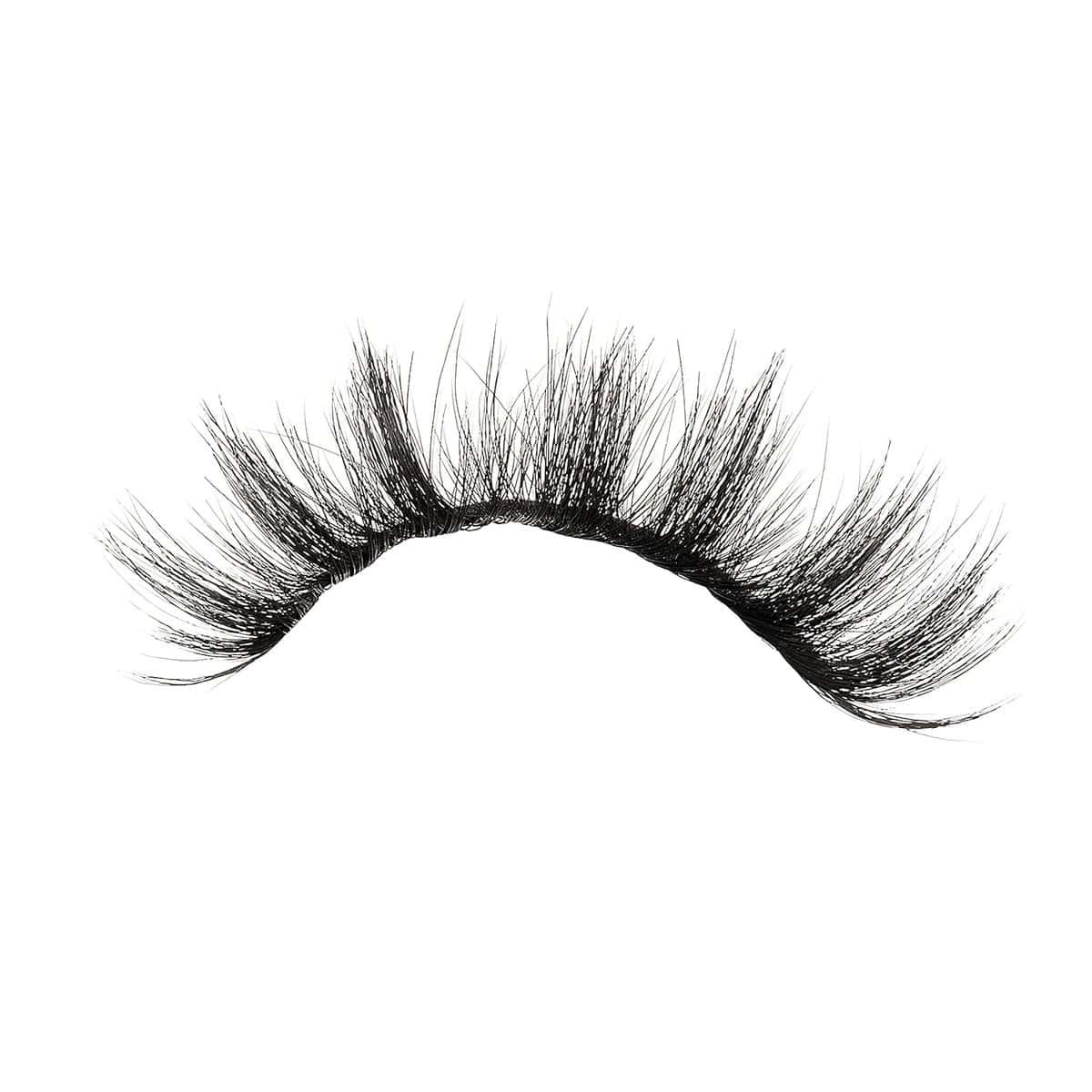 KISS Lash Couture Faux Mink 3D Matte False Eyelashes, Matte Velvet, 16 mm, Includes 1 Pair Of Lash, Contact Lens Friendly, Easy to Apply, Reusable Strip Lashes
