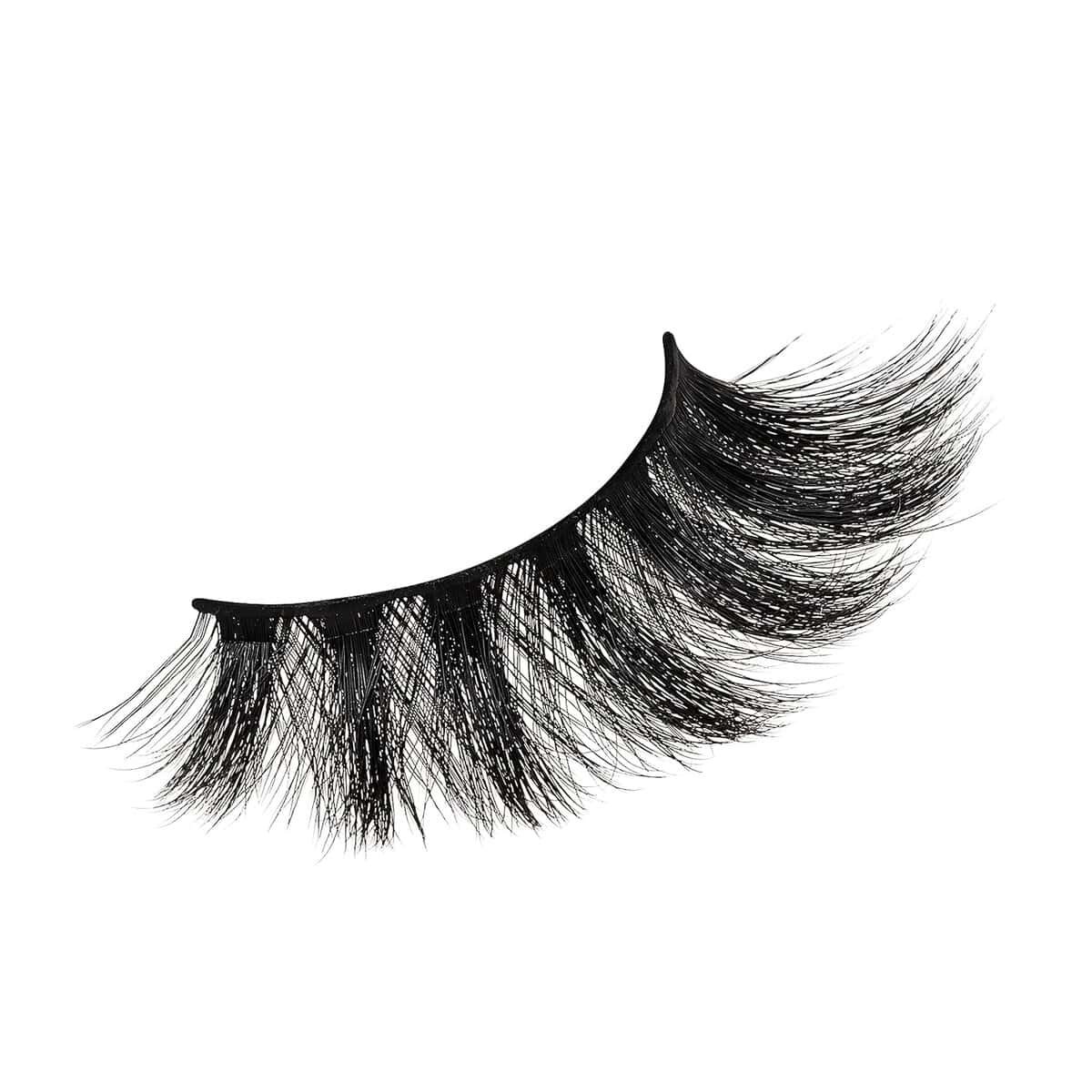 KISS Lash Couture Faux Mink 3D Matte False Eyelashes, Matte Velvet, 16 mm, Includes 1 Pair Of Lash, Contact Lens Friendly, Easy to Apply, Reusable Strip Lashes