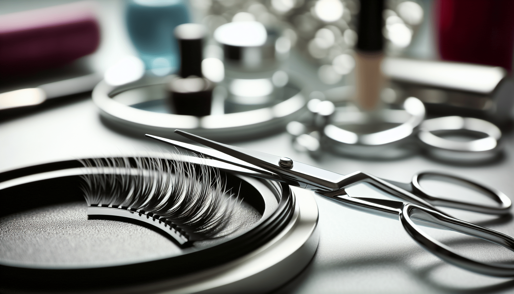 How to Trim False Eyelashes for a Perfect Fit