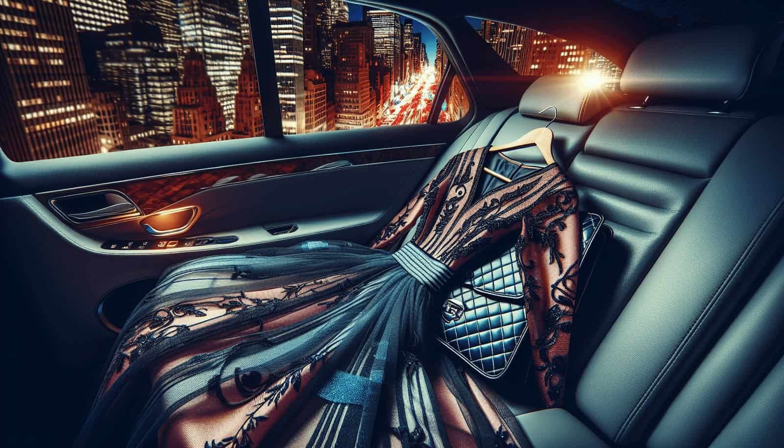 Alix Earle Makes Quick Outfit Change in the Back of an Uber for New York Fashion Week Events