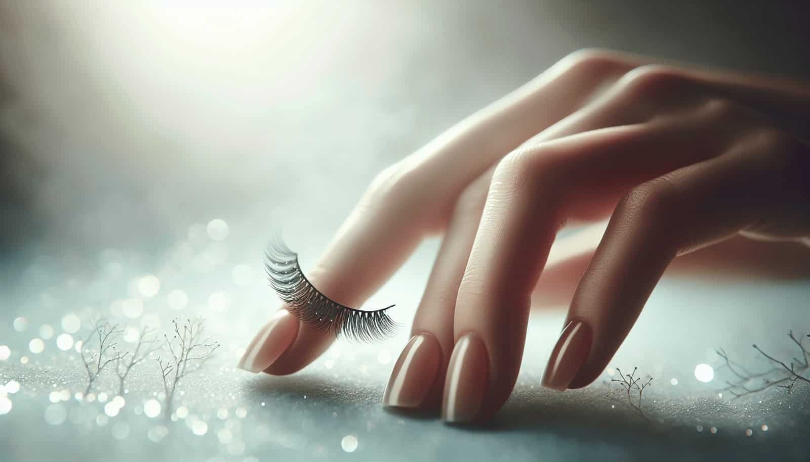 How To Prevent False Eyelashes From Peeling Off.