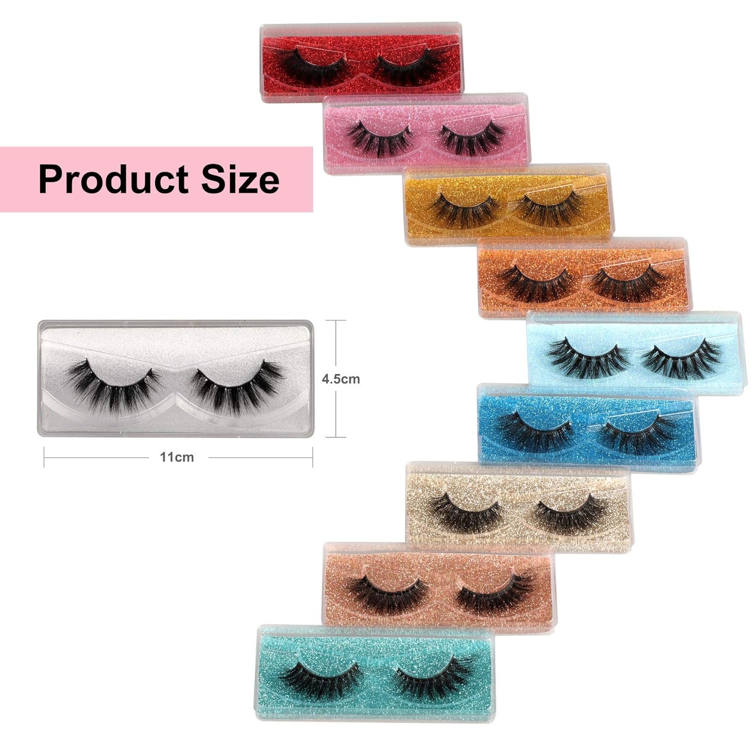 Newcally Lashes Mink Natural Look Cat Eye Wispy False Eyelashes Fluffy Volume Long Fake Eye Lashes Pack 3D Strip Faux Mink Eyelashes 14 Pairs Newcally Lashes Mink Natural Look Cat Eye Wispy False Eyelashes Fluffy Volume Long Fake Eye Lashes Pack 3D Strip Faux Mink Eyelashes 14 Pairs