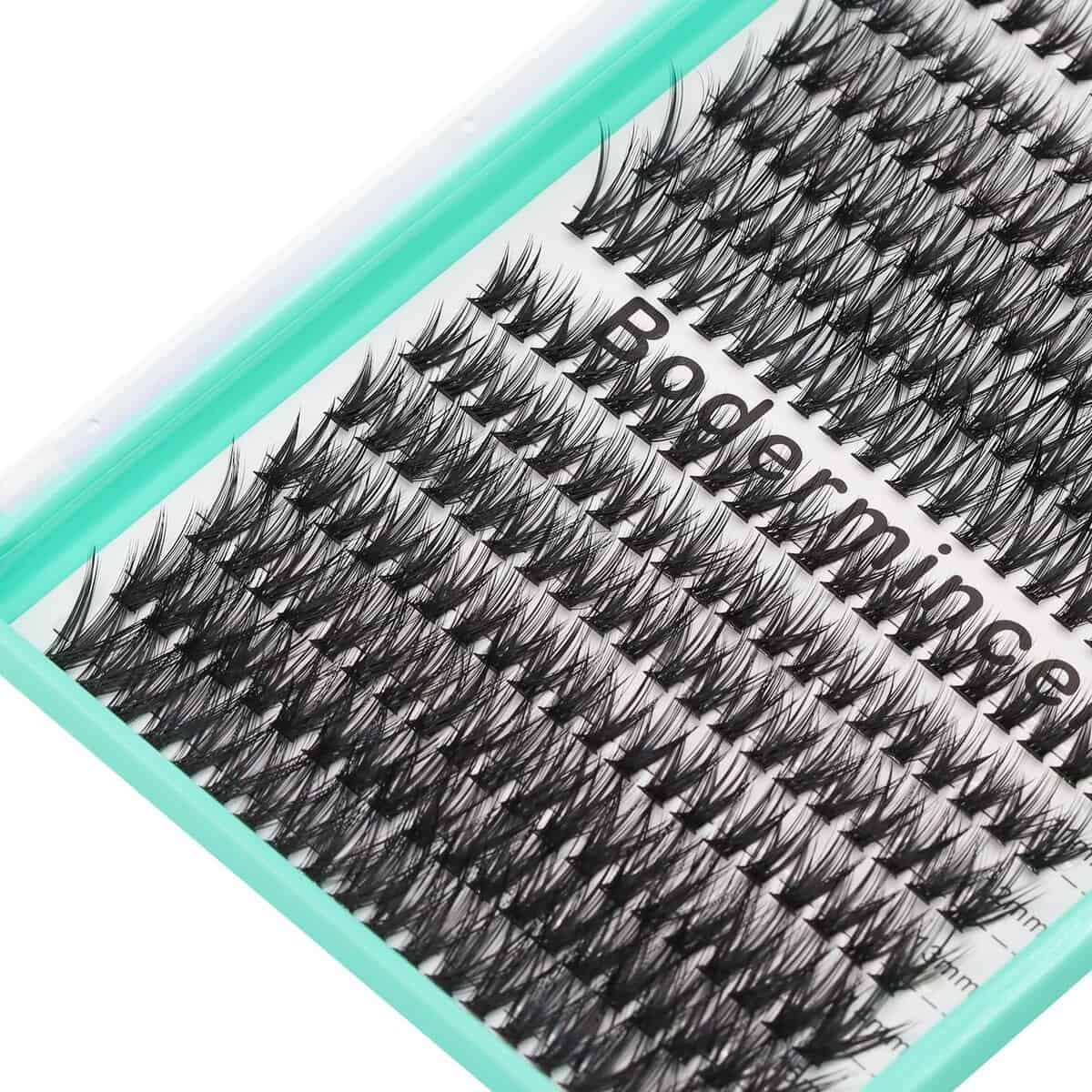 Bodermincer 10D/20D/30D/40D/50D Cluster to Choose Large Tray 240pcs D Curl Individual Cluster Eyelashes False Eyelashes Extension Individual Eyelash Bunche Lash Cluster DIY at Home (20D-15mm) Bodermincer 10D/20D/30D/40D/50D Cluster to Choose Large Tray 240pcs D Curl Individual Cluster Eyelashes False Eyelashes Extension Individual Eyelash Bunche Lash Cluster DIY at Home (20D-15mm)