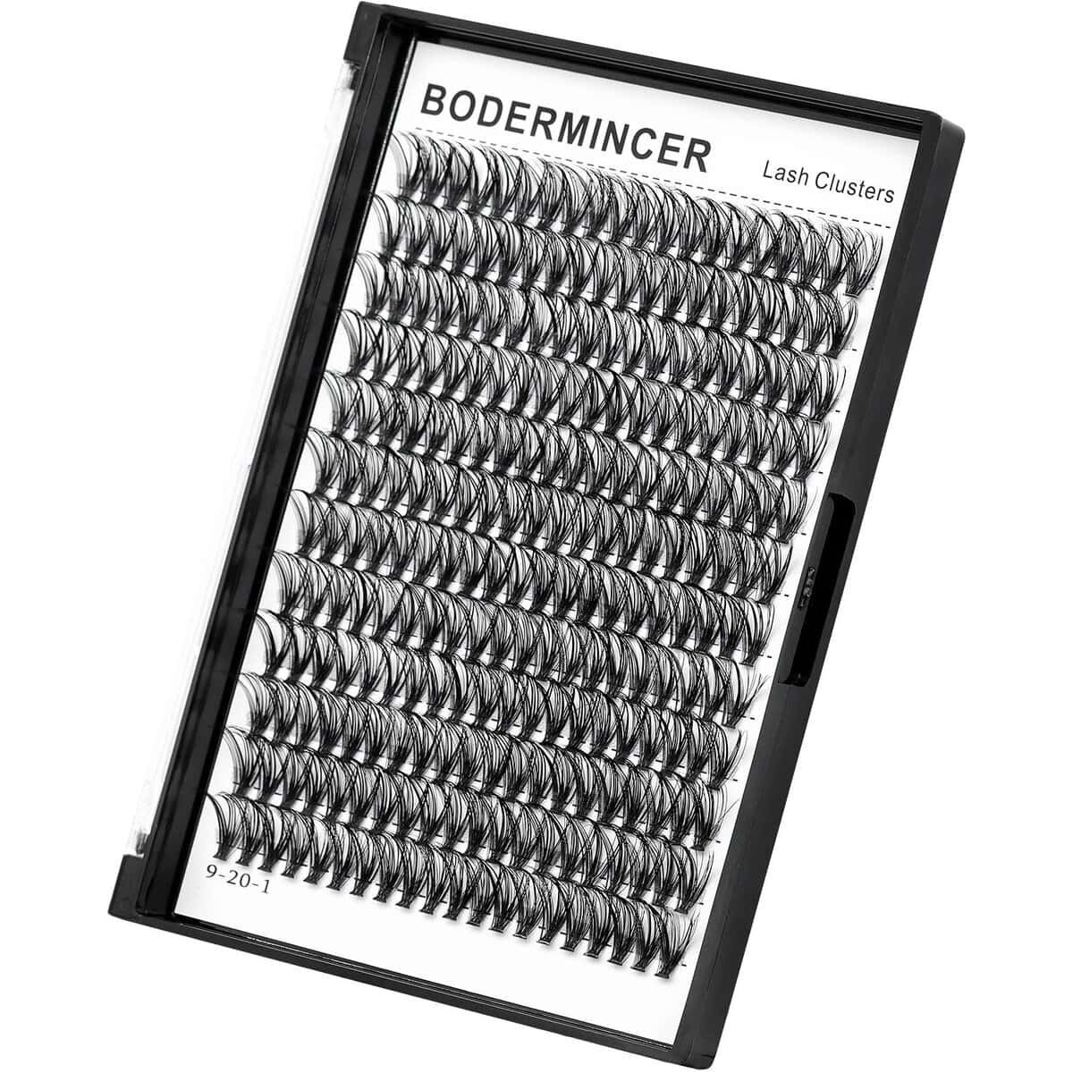 Bodermincer 10D/20D/30D/40D/50D Cluster to Choose Large Tray 240pcs D Curl Individual Cluster Eyelashes False Eyelashes Extension Individual Eyelash Bunche Lash Cluster DIY at Home (20D-15mm) Bodermincer 10D/20D/30D/40D/50D Cluster to Choose Large Tray 240pcs D Curl Individual Cluster Eyelashes False Eyelashes Extension Individual Eyelash Bunche Lash Cluster DIY at Home (20D-15mm)