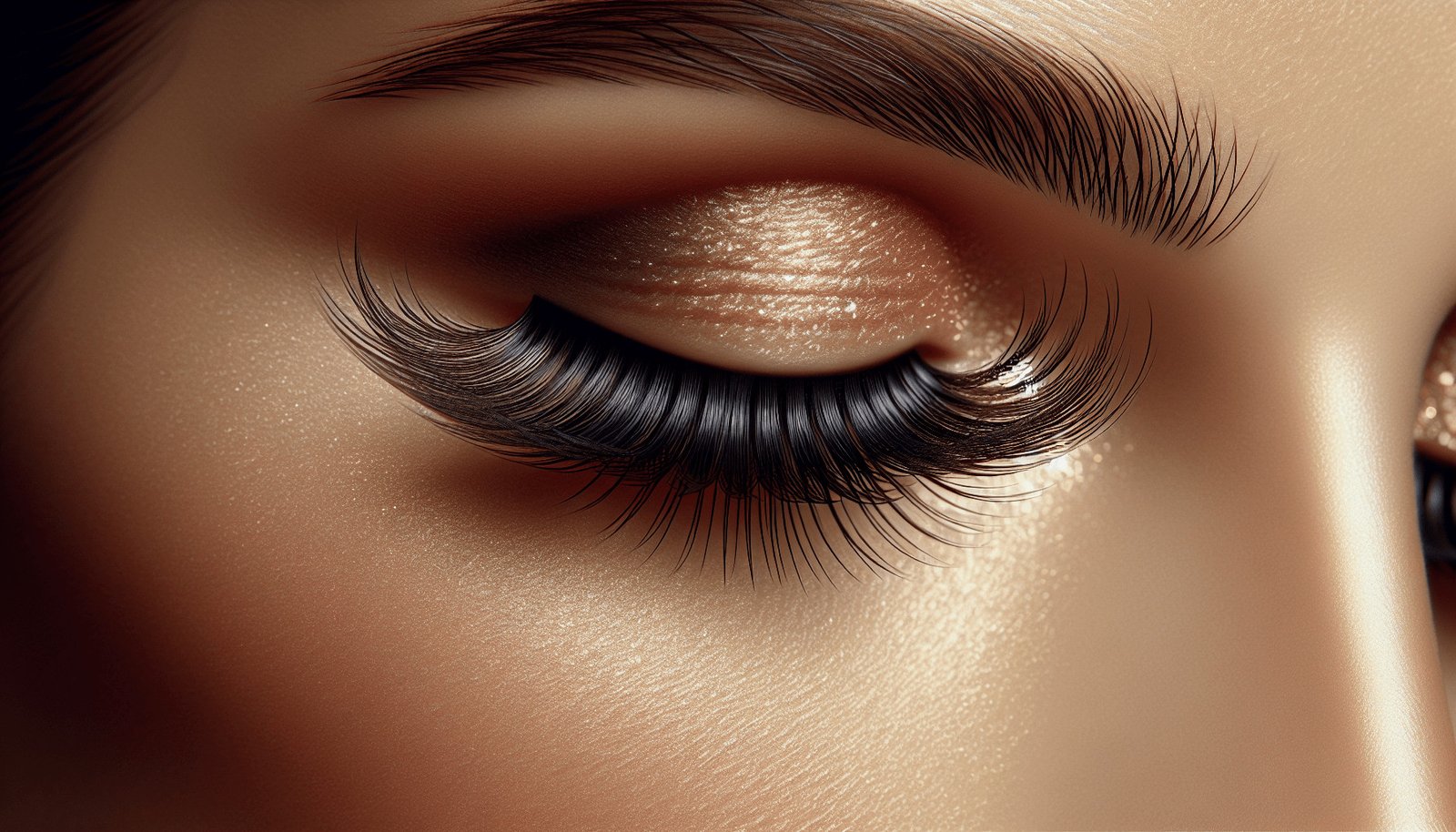 How To Apply False Eyelashes On Deep-set Eyes.