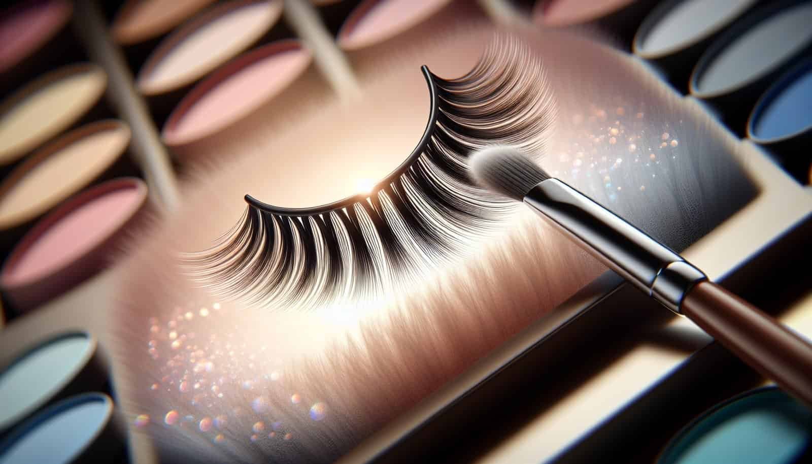 How To Apply False Eyelashes On Monolid Eyes.