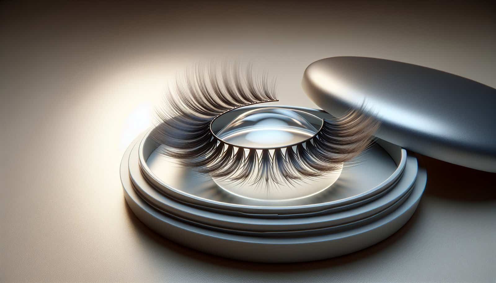 Tips For Applying False Eyelashes With Contact Lenses.