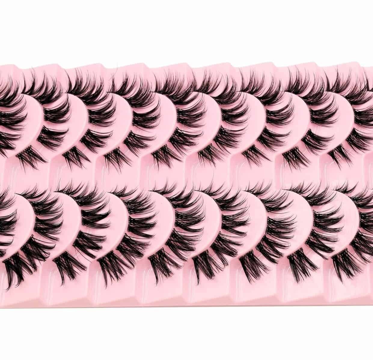 10 Pairs Manga Lash Clusters Cat Eye Lashes Japanese Makeup 16mm D Curl Wispy Anime Lash Clusters Spiky Wet Look Eyelashes Individual Cluster Lashes for Women Copslay Makeup(07) 10 Pairs Manga Lash Clusters Cat Eye Lashes Japanese Makeup 16mm D Curl Wispy Anime Lash Clusters Spiky Wet Look Eyelashes Individual Cluster Lashes for Women Copslay Makeup(07)