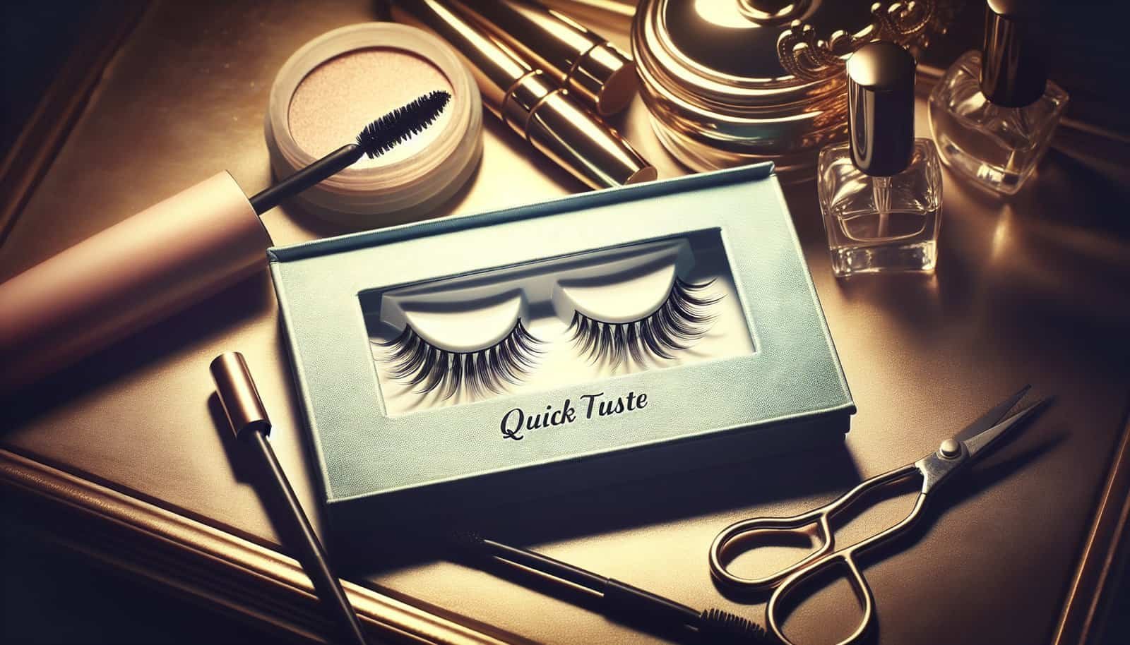 Tips For Applying False Eyelashes In A Rush.