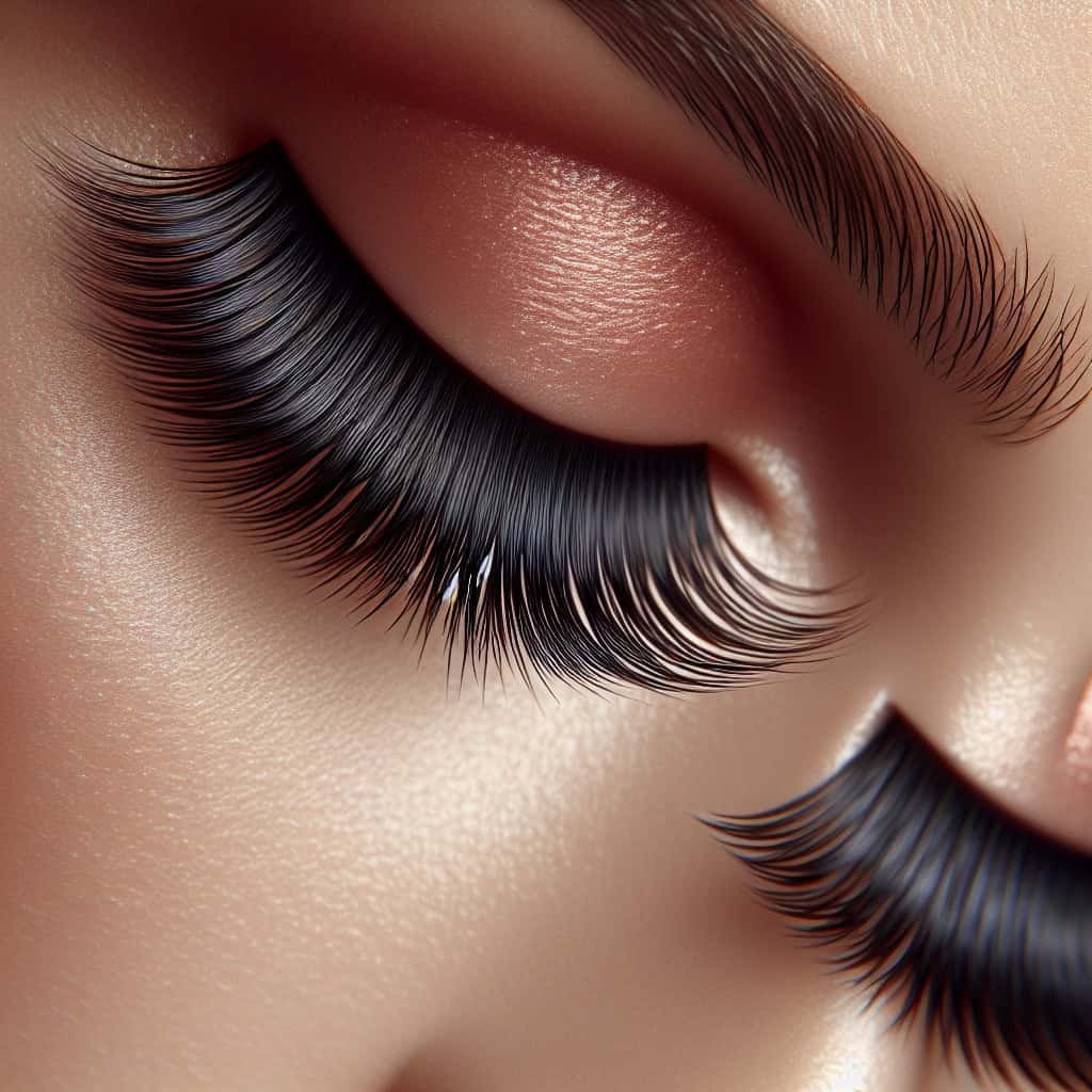 How Can I Fix A Crooked Or Uneven Application Of False Eyelashes?
