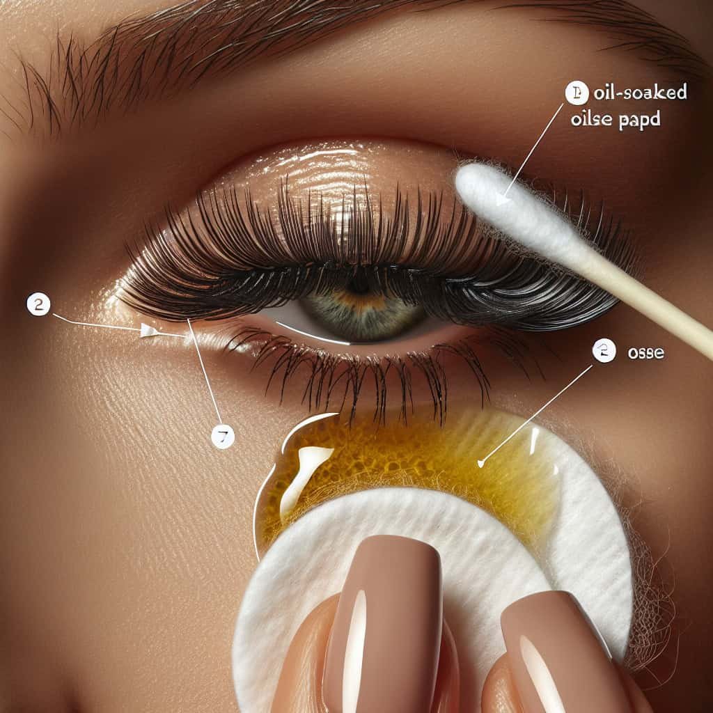 How Do I Remove Excess Glue From My Eyelids After Applying Lashes?