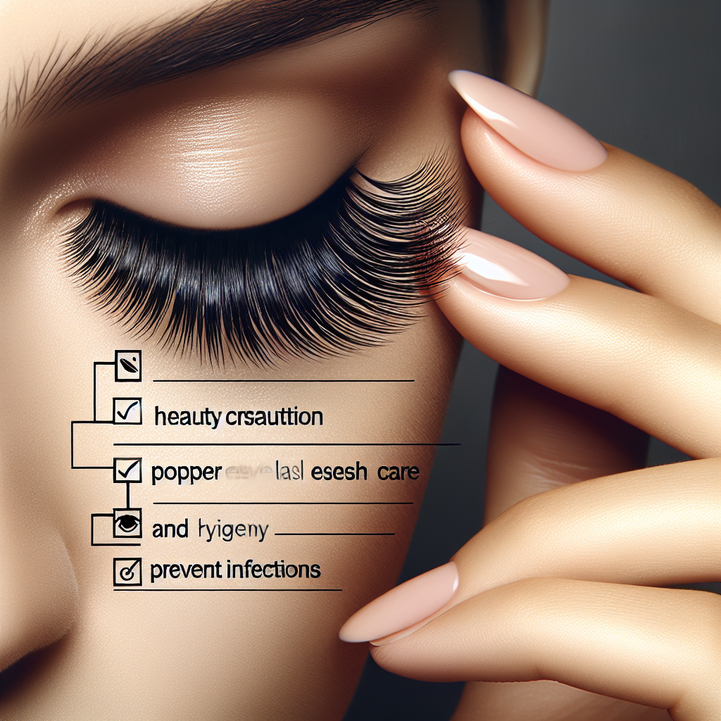 How Do Professionals Educate Clients On Proper Lash Care And Hygiene To Avoid Infections?
