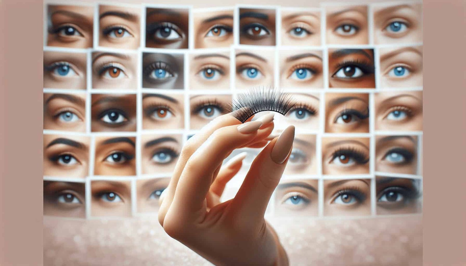 How To Choose The Right False Eyelash Style For Your Eye Shape.