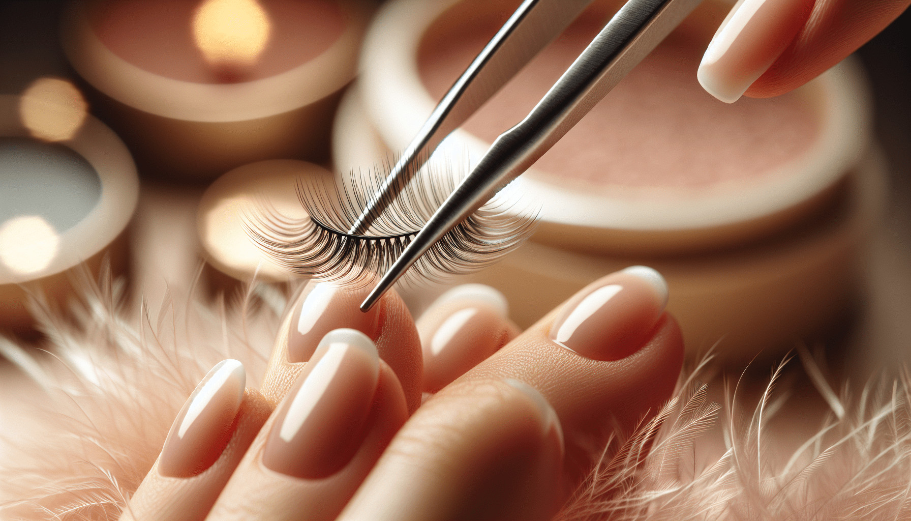 Tips For Applying Individual False Lashes.