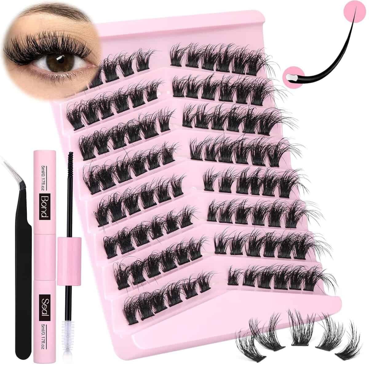 Fluffy Lashes Cluster Wispy Lash Extension Kit Review