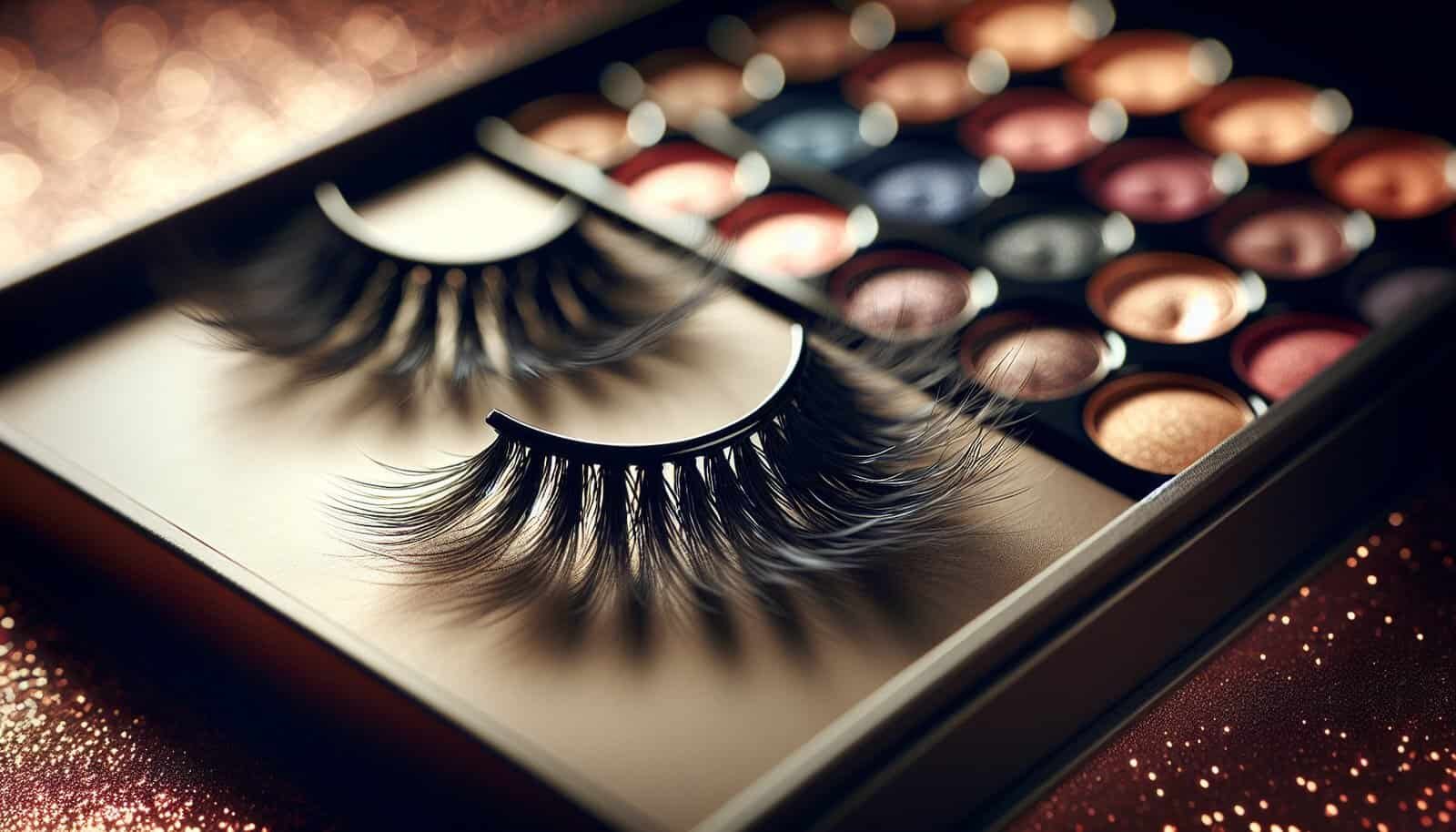 How To Apply False Eyelashes Without Damaging Your Eyeliner.